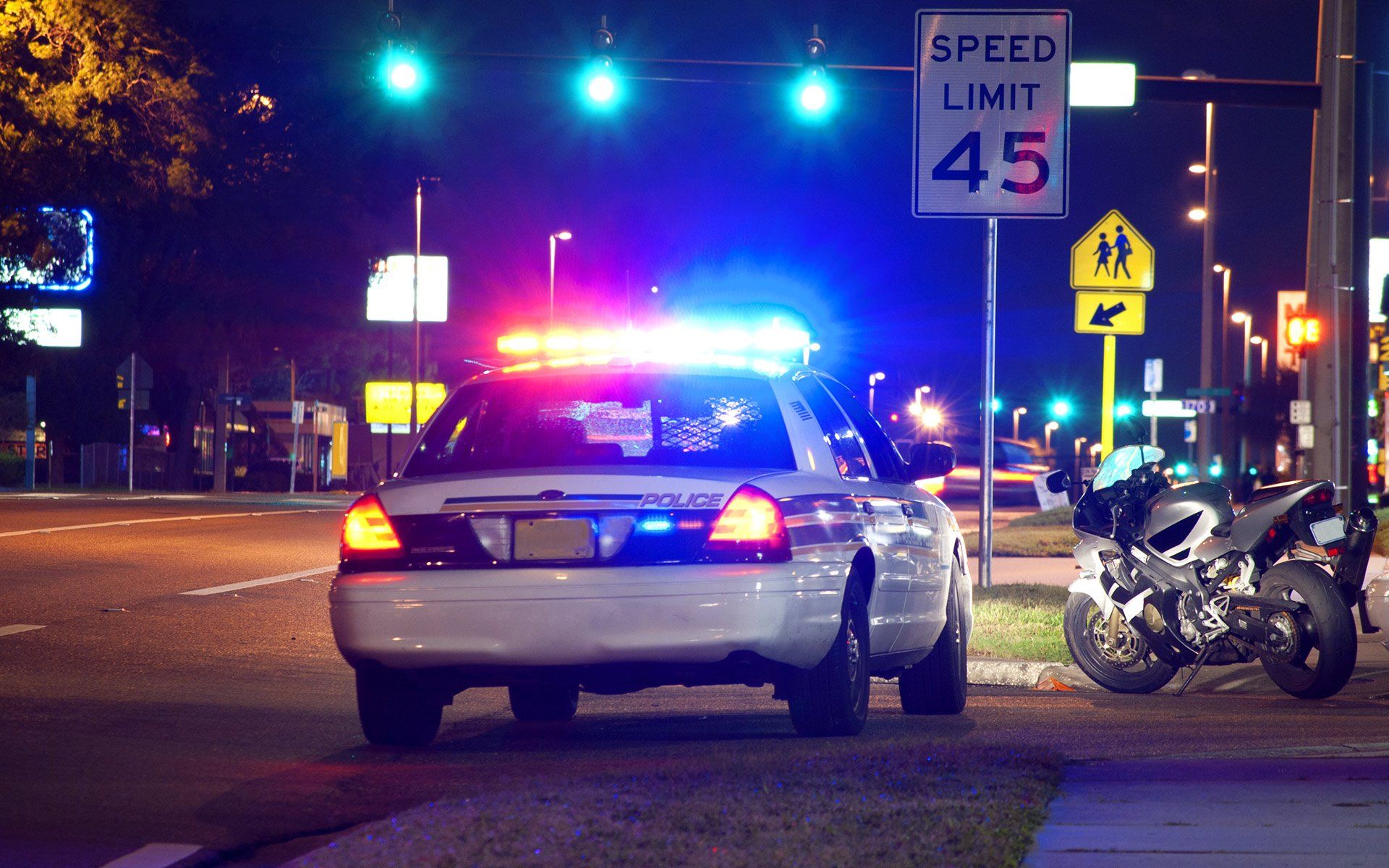 Police Traffic Stop At Night With Motorcycle Pulled Over — Hillsville, VA — Tolbert & Tolbert, LLP Police Traffic Stop At Night With Motorcycle Pulled Over — Hillsville, VA — Tolbert & Tolbert, LLP