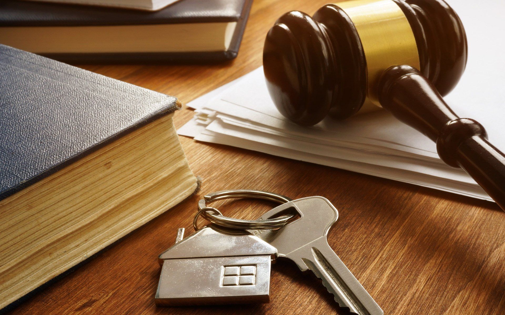 Books And Gavel With House Key — Hillsville, VA — Tolbert & Tolbert, LLP Books And Gavel With House Key — Hillsville, VA — Tolbert & Tolbert, LLP
