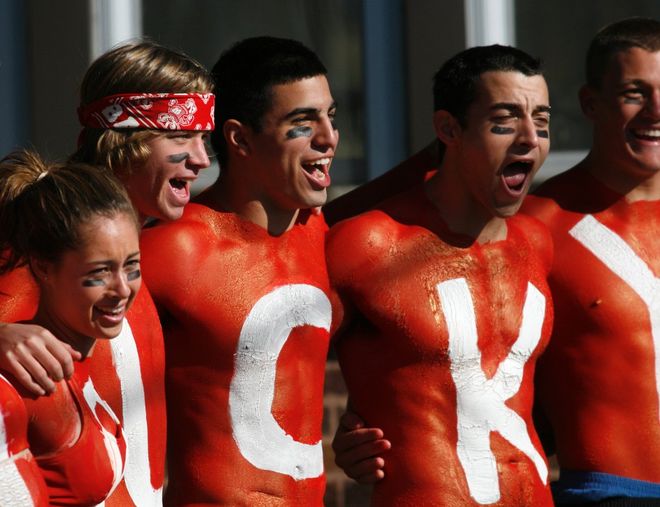 Wisconsin Badger Football Fans
