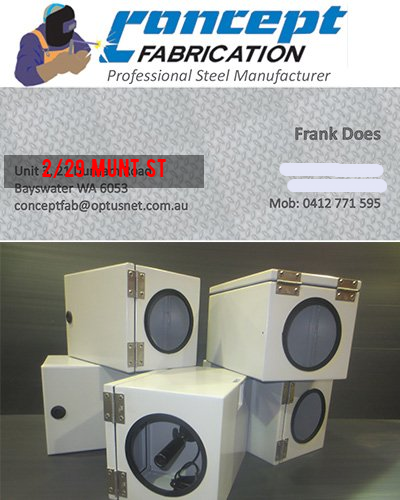 concept fabrication boxes concept fabrication boxes