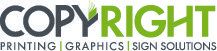 Copy Right Printing & Graphics Logo Copy Right Printing & Graphics Logo