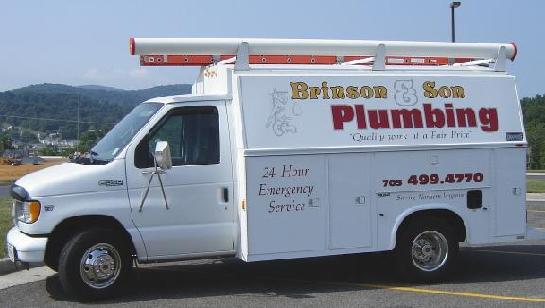Company Van — Linden, VA — Brinson & Son Plumbing Company, LLC