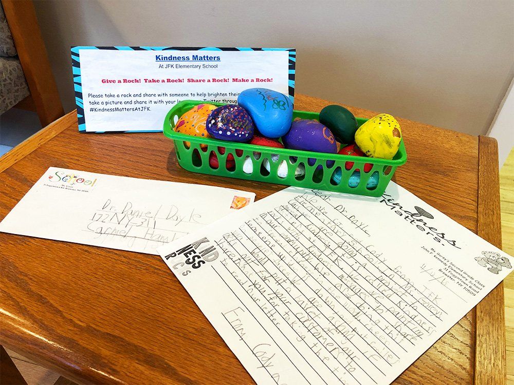 Kindness Matters - Children from JKF elementary school in Brewster, NY