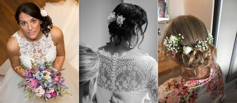 bridal hair