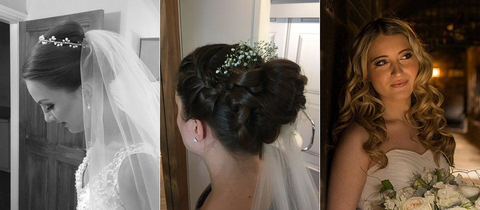 Wedding hairstyling