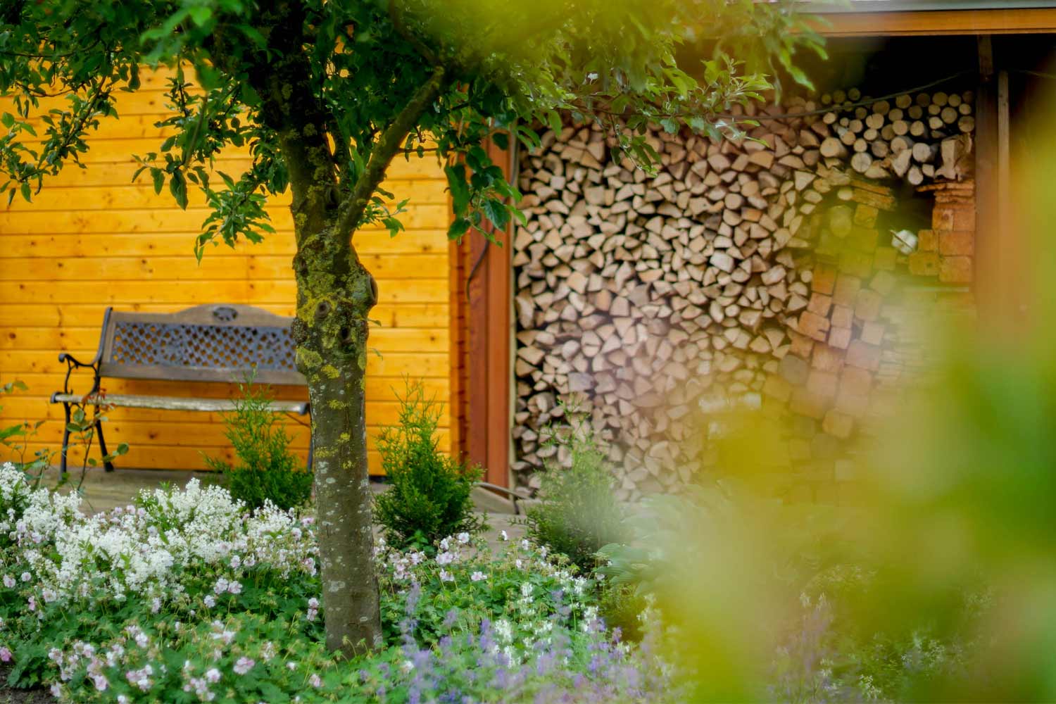 Naturgarten hinter der Tagespflege
