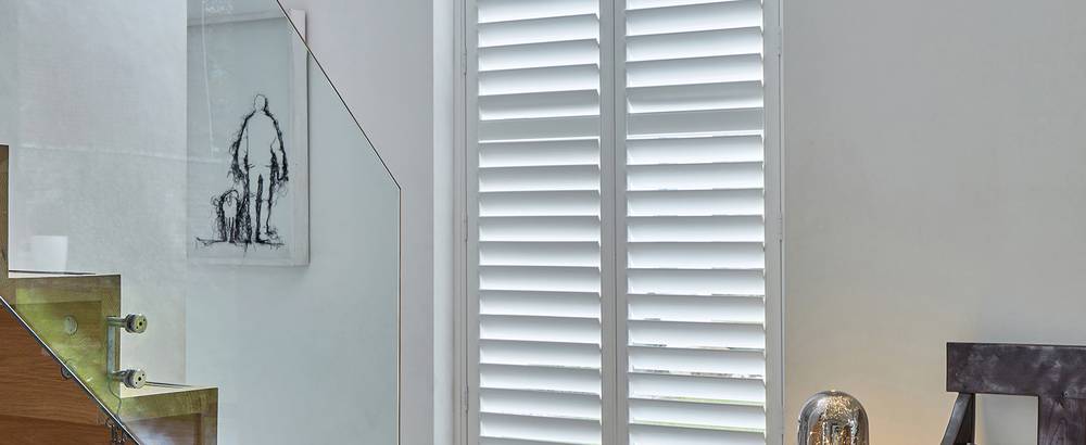 White shutters