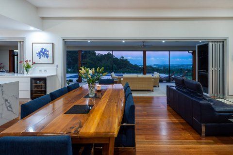 Timber as a feature through this incredible renovation.