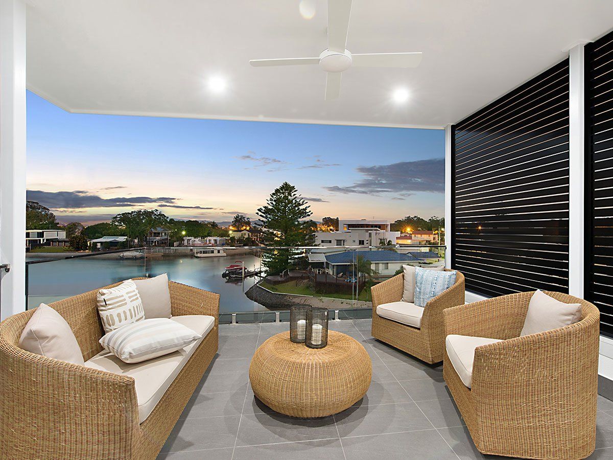Lovely outdoor area with a great view from a recent new build