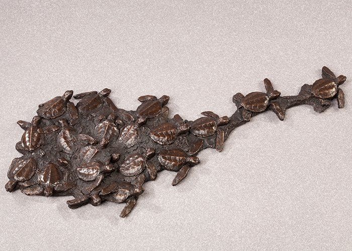 green sea turtle hatchlings