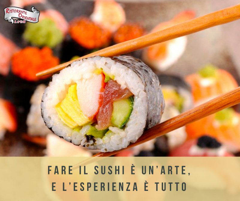 roll di sushi