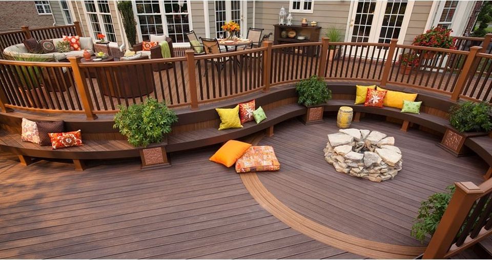 Decks — Wooden Deck in Springfield, IL Decks — Wooden Deck in Springfield, IL