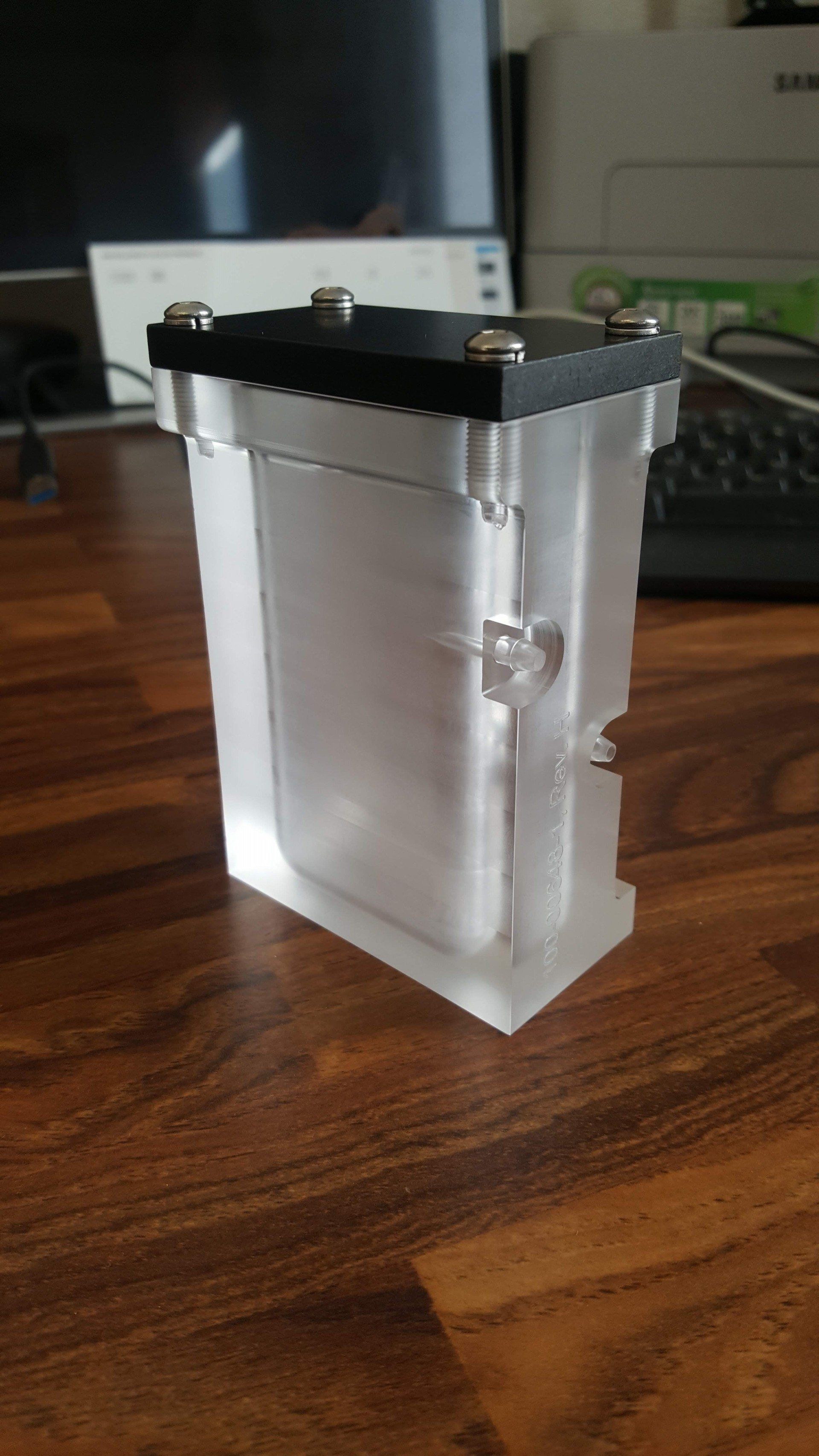 Acrylic Housing with Aluminum Lid