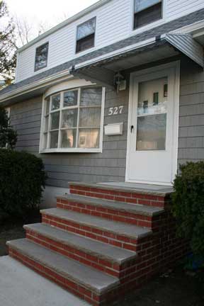 Front Steps After A-1 Affordable Construction in Clifton, NJ