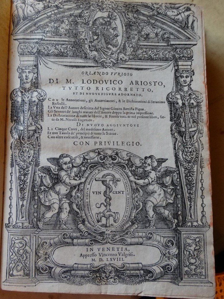 A very old book with a very ornate cover