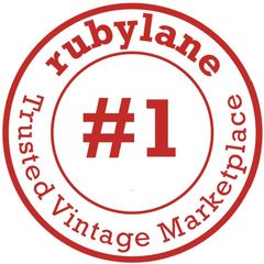 Rubylane Rubylane # 1 trusted vintage marketplace logo