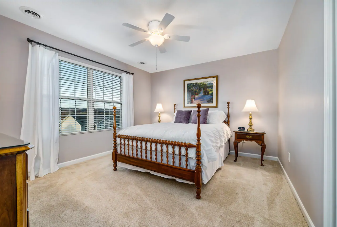 Nathan Mitchell - Bristol, TN Airbnb Rental Listing near Bristol Motor Speedway - Bedroom 3