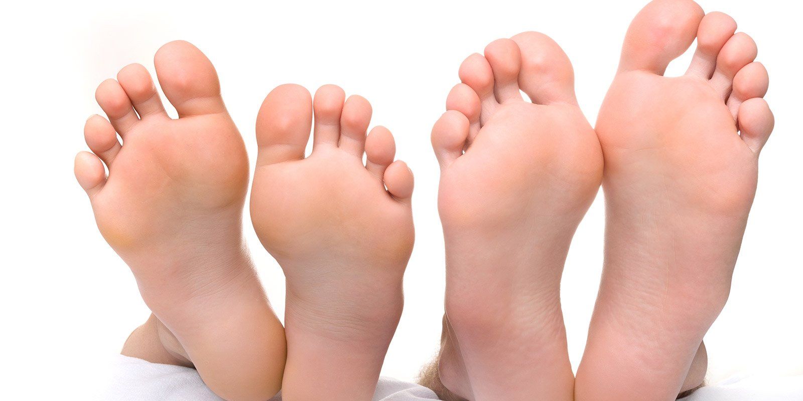 Piante di piedi sani