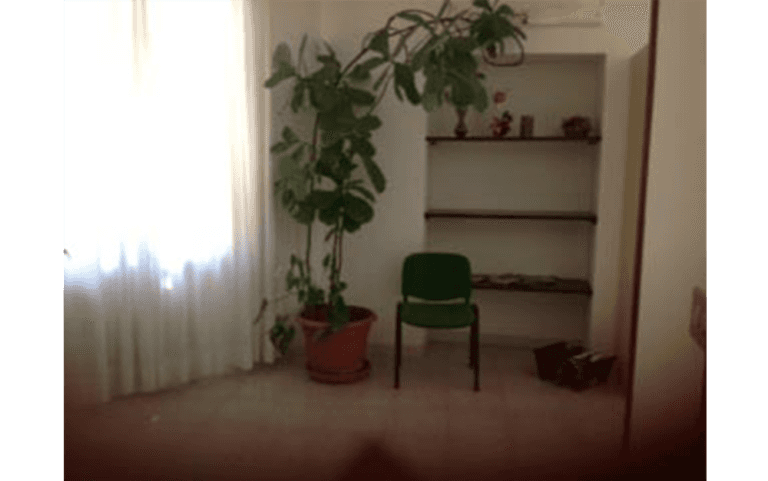 Sala d'attesa dello studio podologico