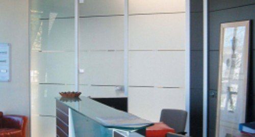 vetrate di un ufficio