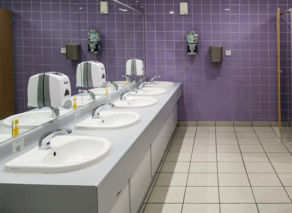 Public Warehouse Office Bathroom Plumbing Repair — Baton Rouge, LA — American Plumbing