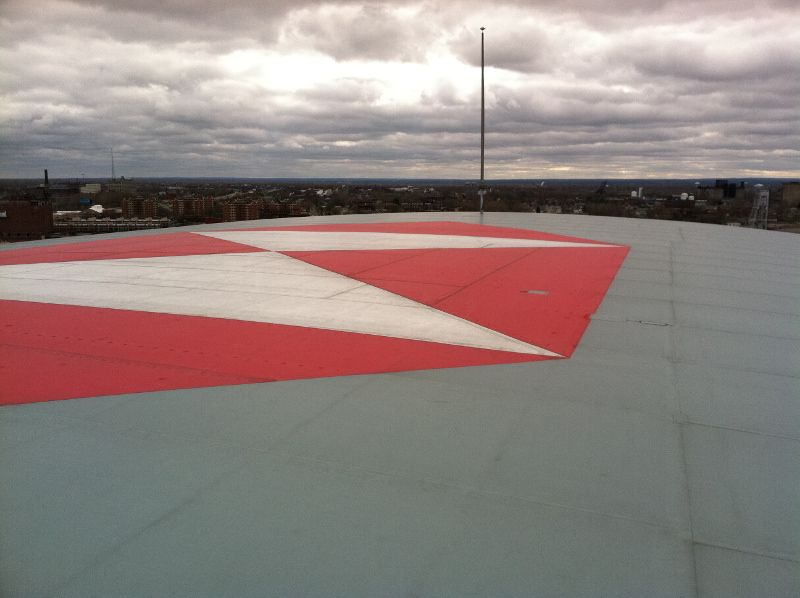 First Niagara Roof with Old Logo