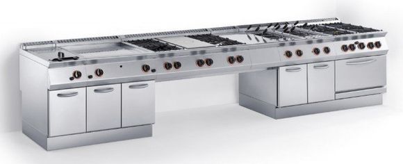 Forni per la ristorazioneLinea cottura Serie 900 a Tecnochef srl in Castegnato