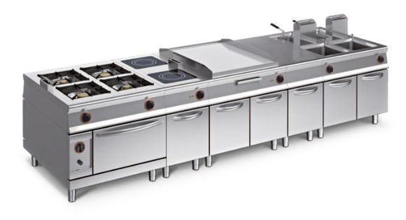 Forni per la ristorazione Linea cottura Serie 1100 a Tecnochef srl in Castegnato