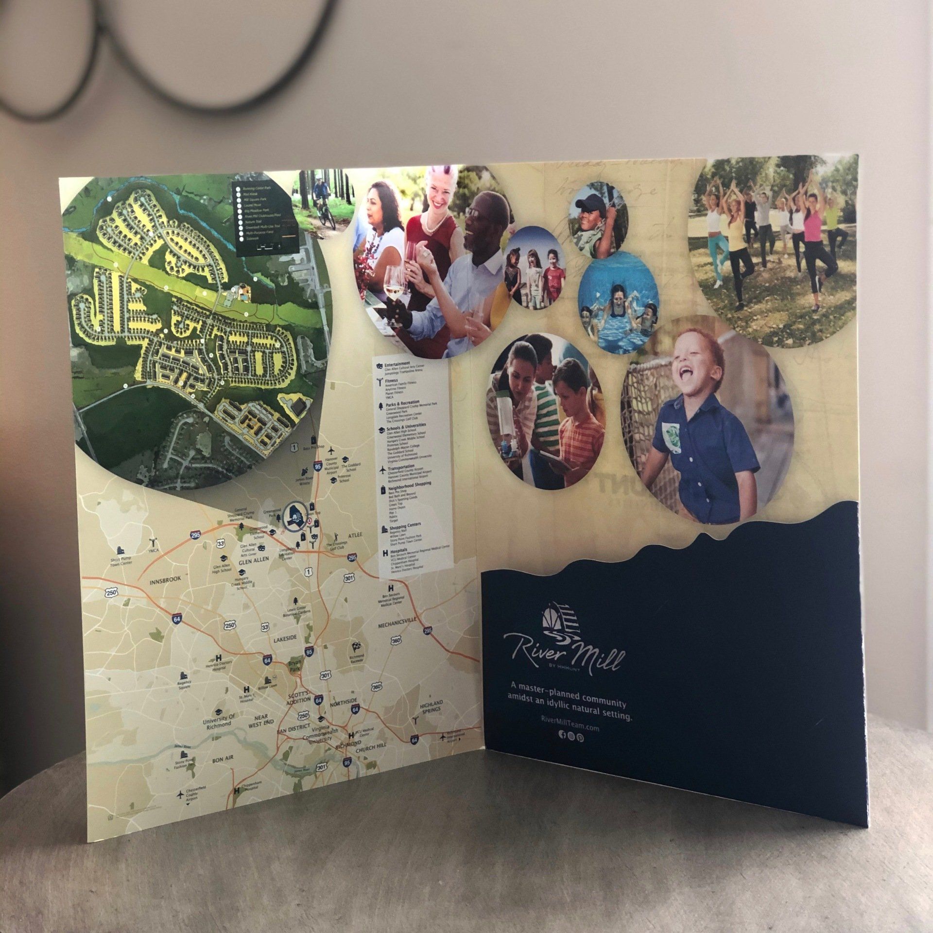 River Mill by HHHunt welcome package