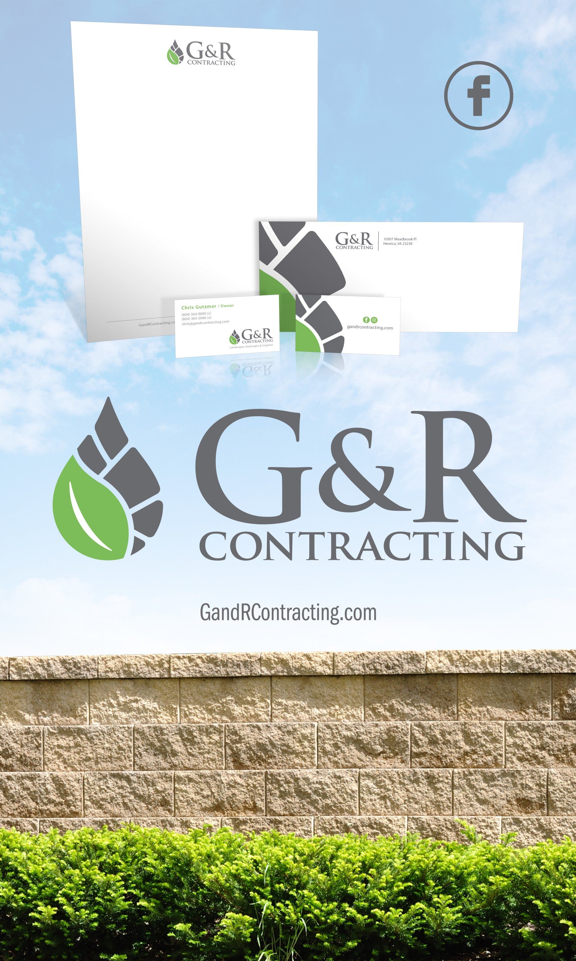 G&R Contracting branded materials