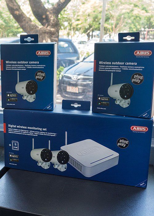 Wireless Outdoor CCTV Cameras — Darwin Locksmiths & Hardware in Stuart Park NT