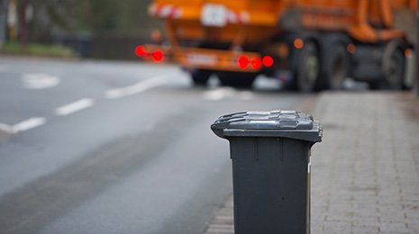 Garbage Can and Truck — Ultra Dumpsters and Waste Solutions — Tuscumbia, AL