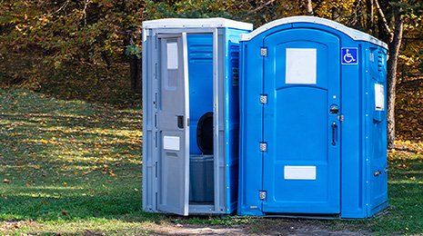 2 Portable Toilets — Ultra Dumpsters and Waste Solutions — Tuscumbia, AL