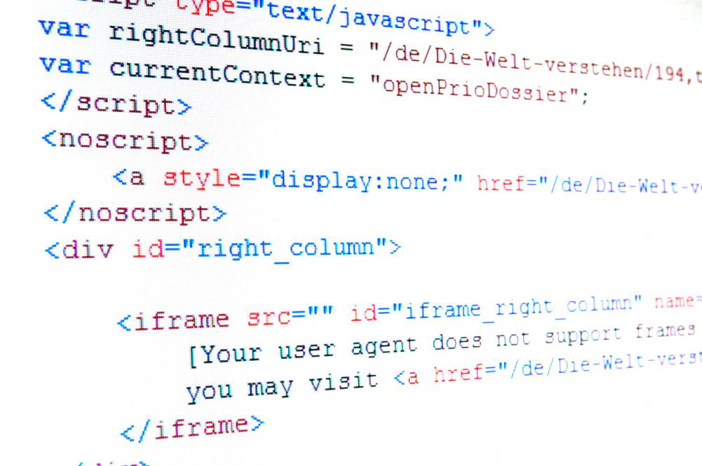 a close up of a page of javascript code