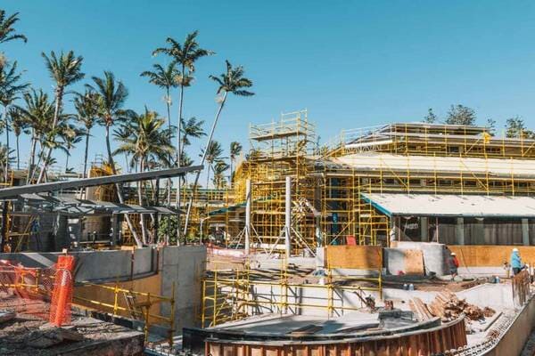 Beginning Stages Of Construction — Airlie Action Scaffolding gallery in Arlie Beach, QLD