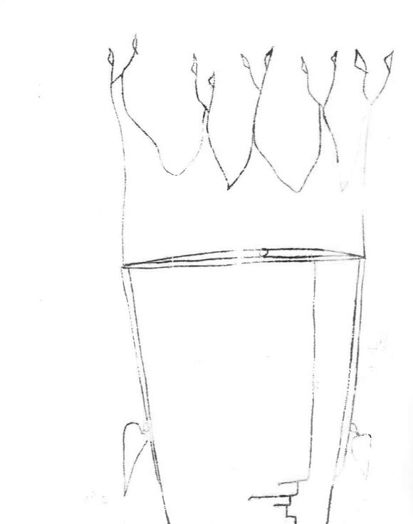 Finestre con sbarre dalle figure geometriche