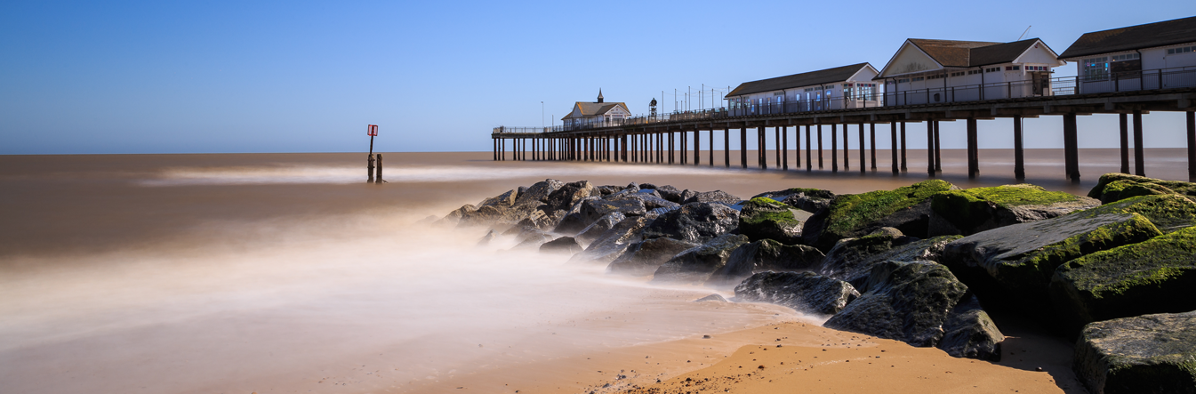 About Us - image of seaside, home page