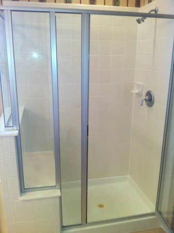 grout and tile after