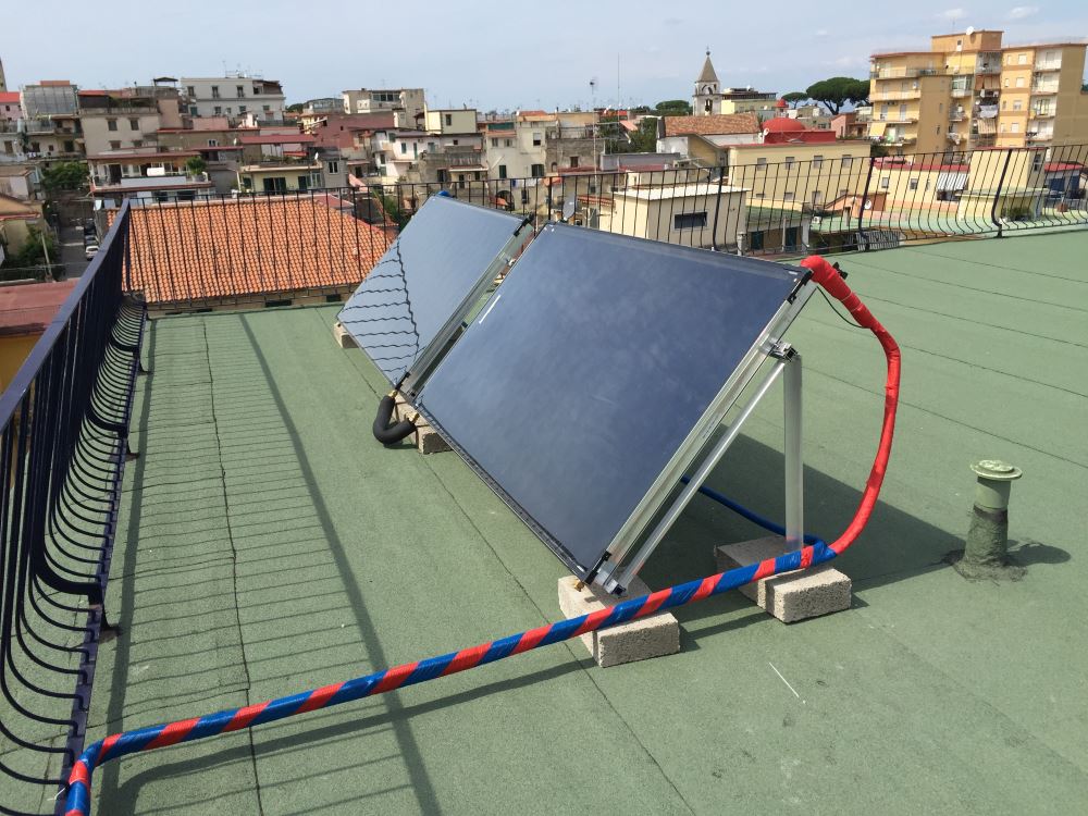 sistema geotermico a energia solare