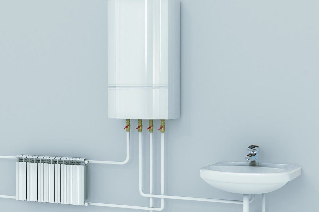 caldaia in bagno