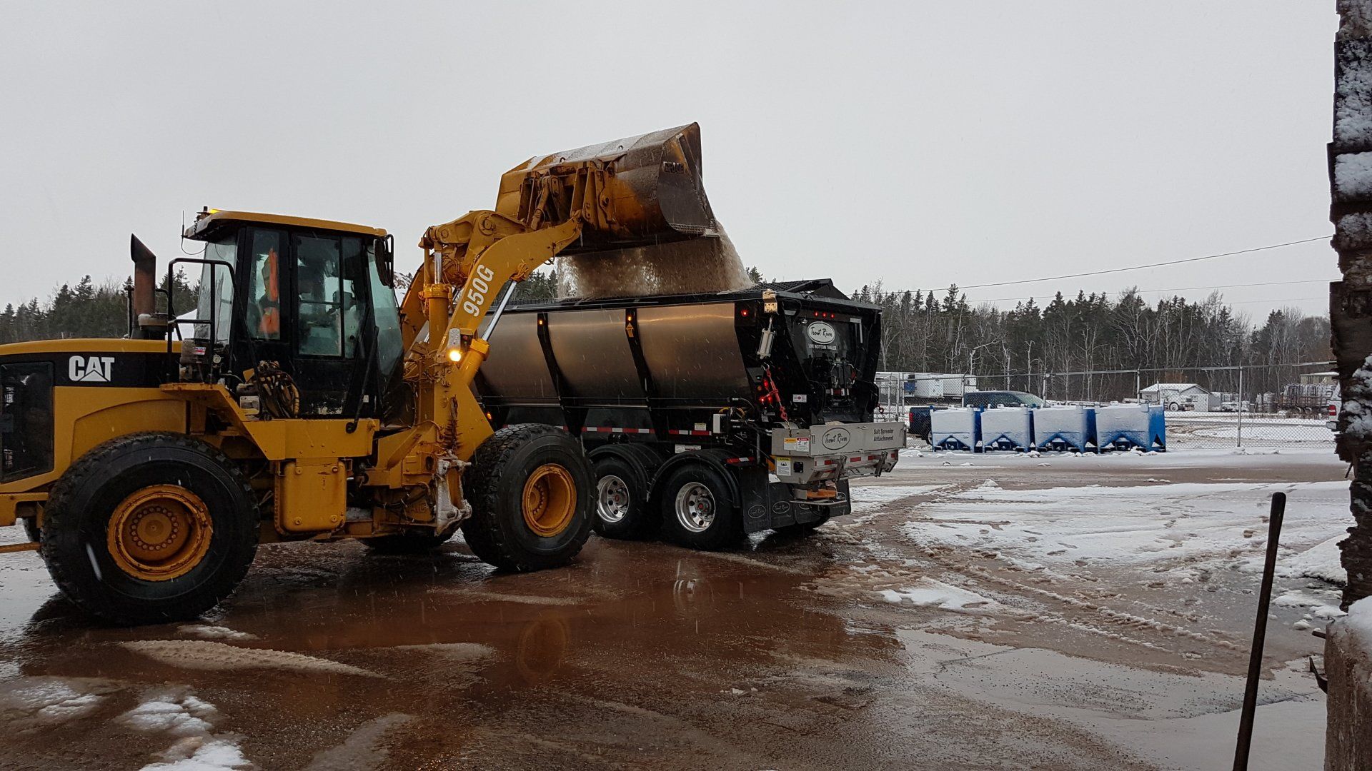 The Trout River Salt Spreader Attachment