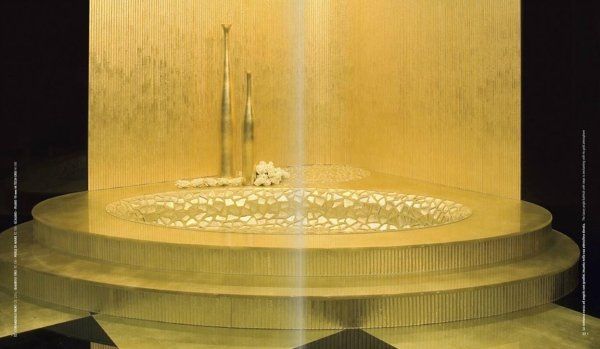 lavabo moderno giallo