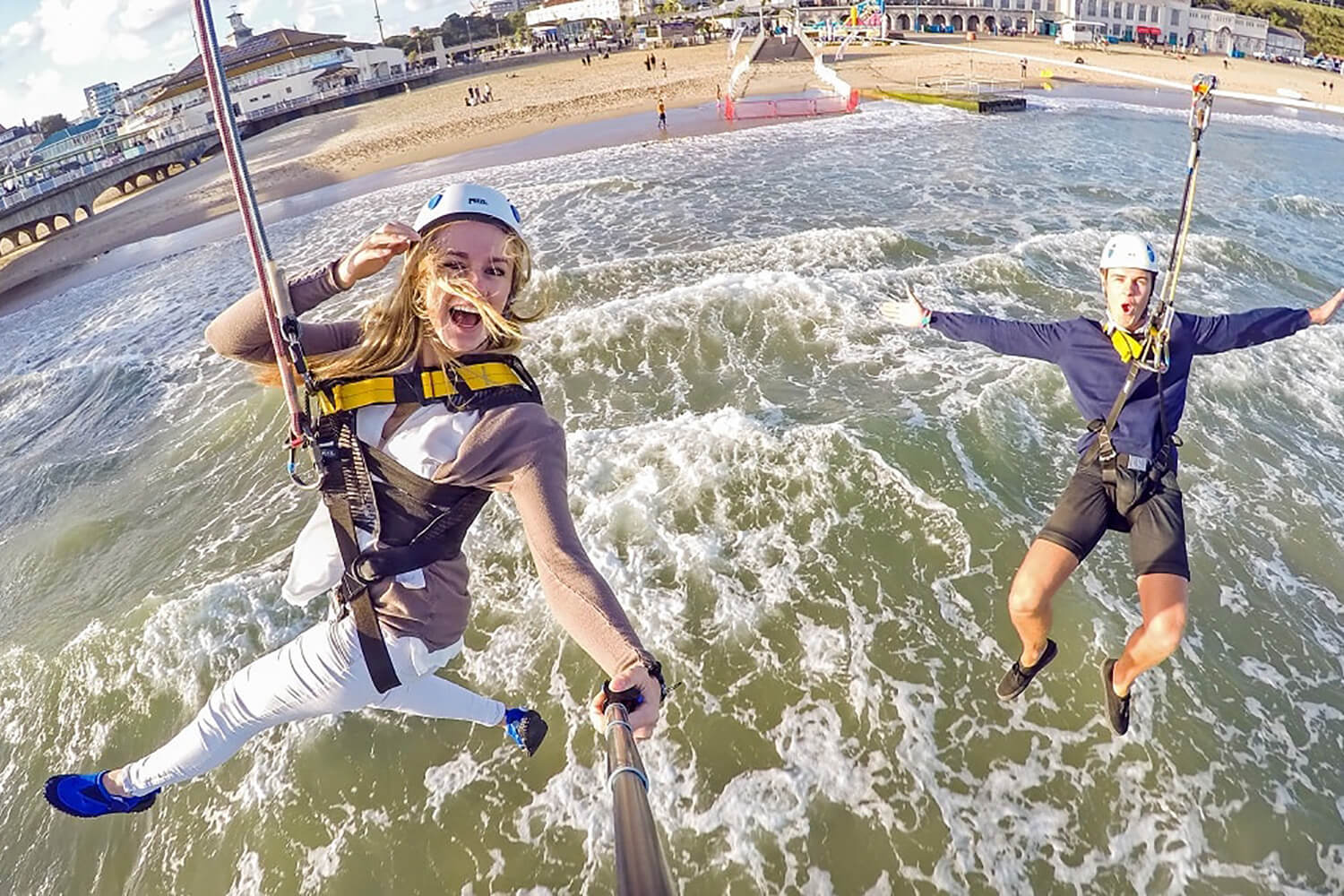 Pier to Shore Zip Line