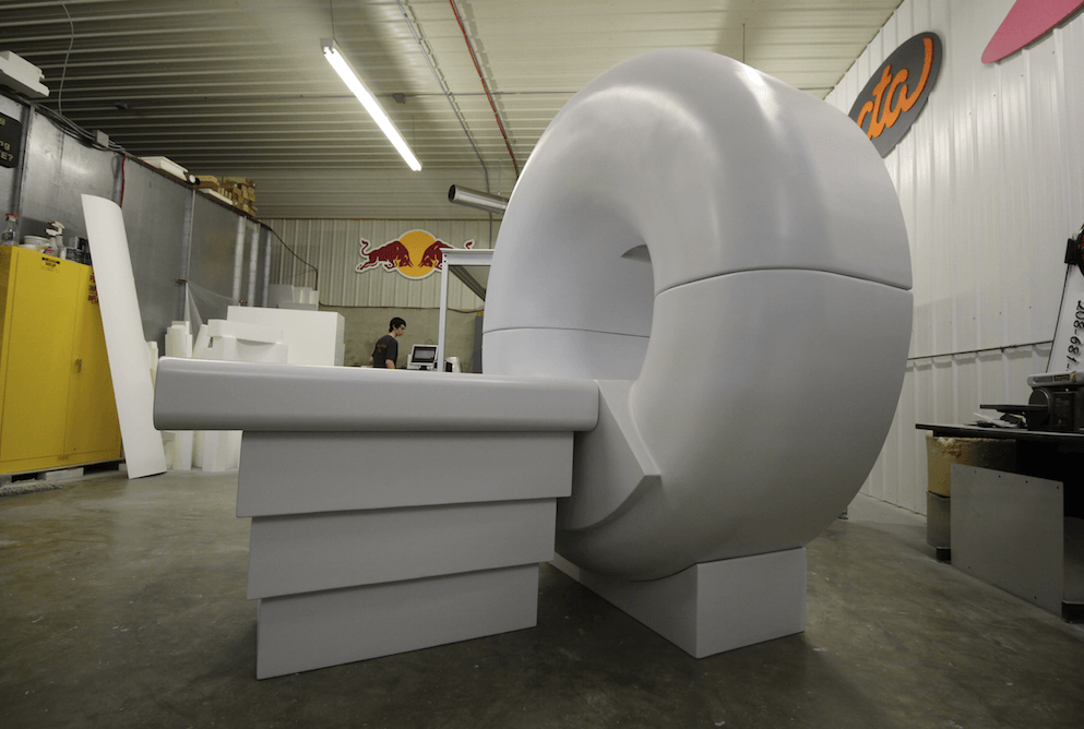 Foam tradeshow prop, 3D tradeshow prop, Foam photo op