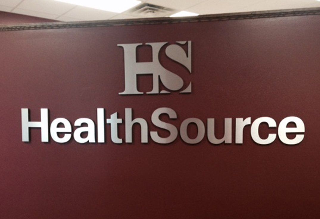 Interior Foam Sign Health Source