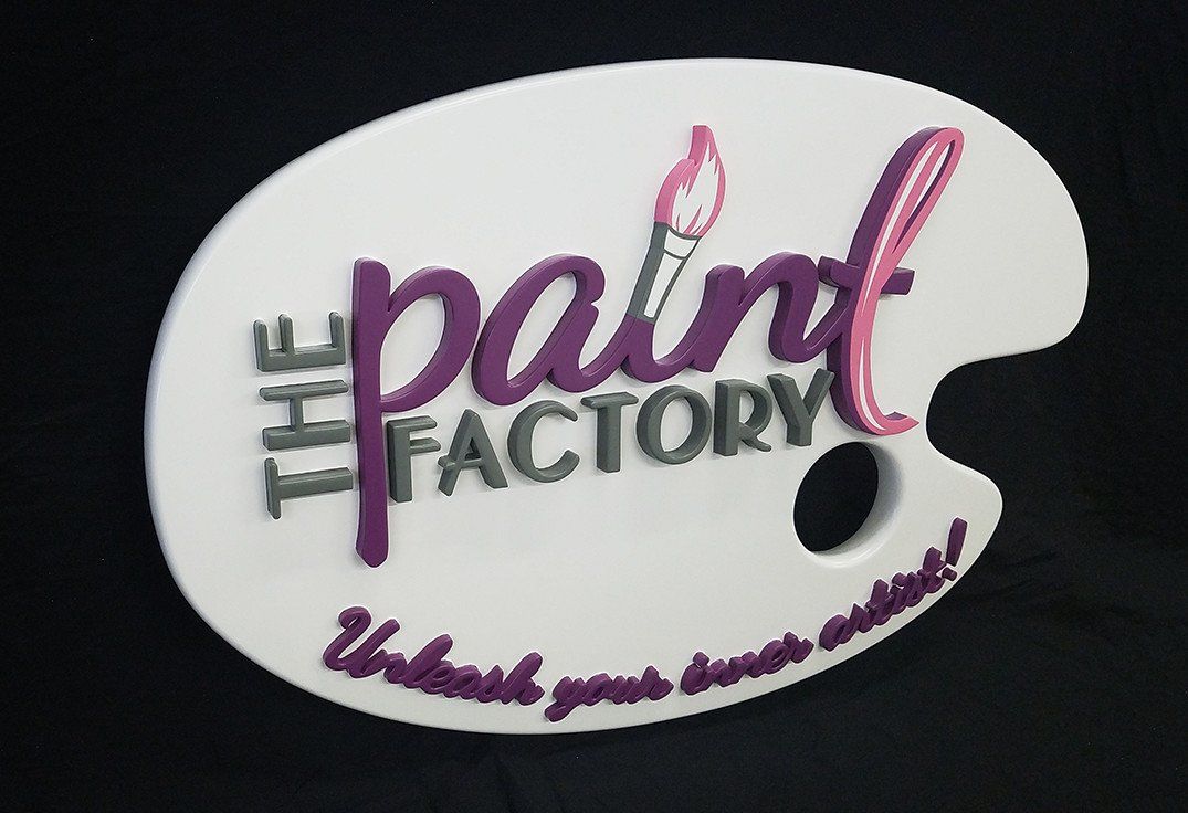 Interior Foam Sign Paint Factory