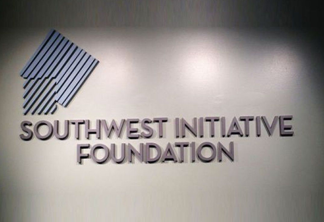 Interior Foam Sign Southwest Initiative Sign