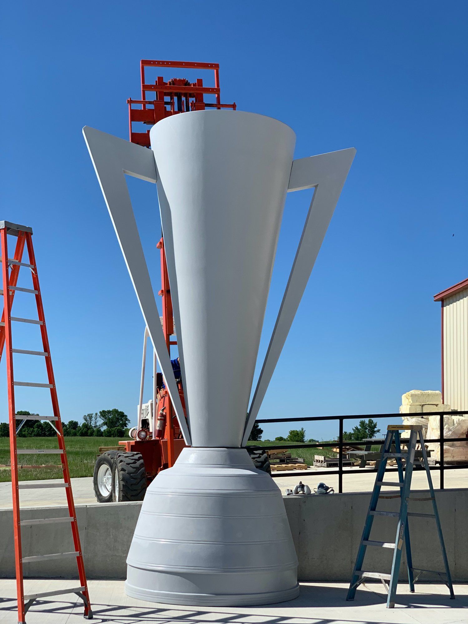 Foam trophy, Oversized foam prop, Oversized photo op, foam photo op