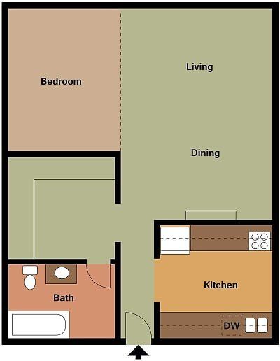 Studio Floorplan