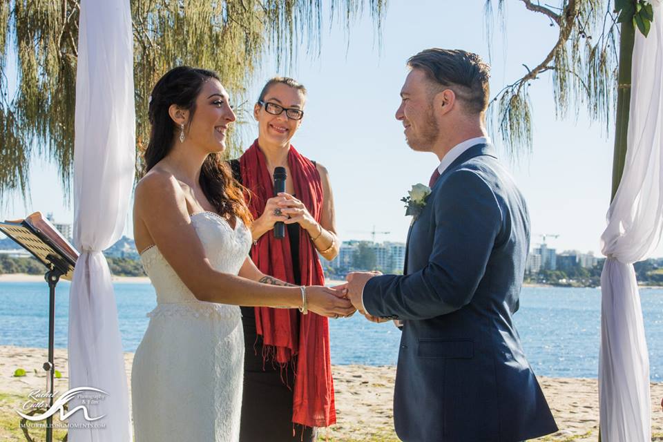 Elopement ceremony locations Peregian Beach Noosa Wedding Celebrant